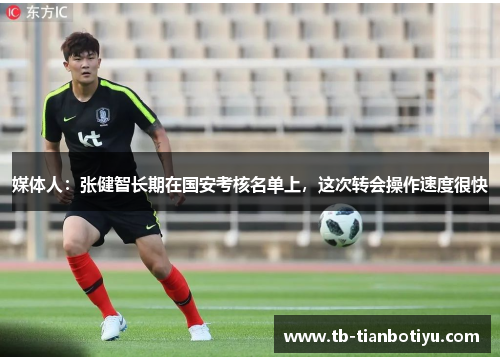 媒体人：张健智长期在国安考核名单上，这次转会操作速度很快